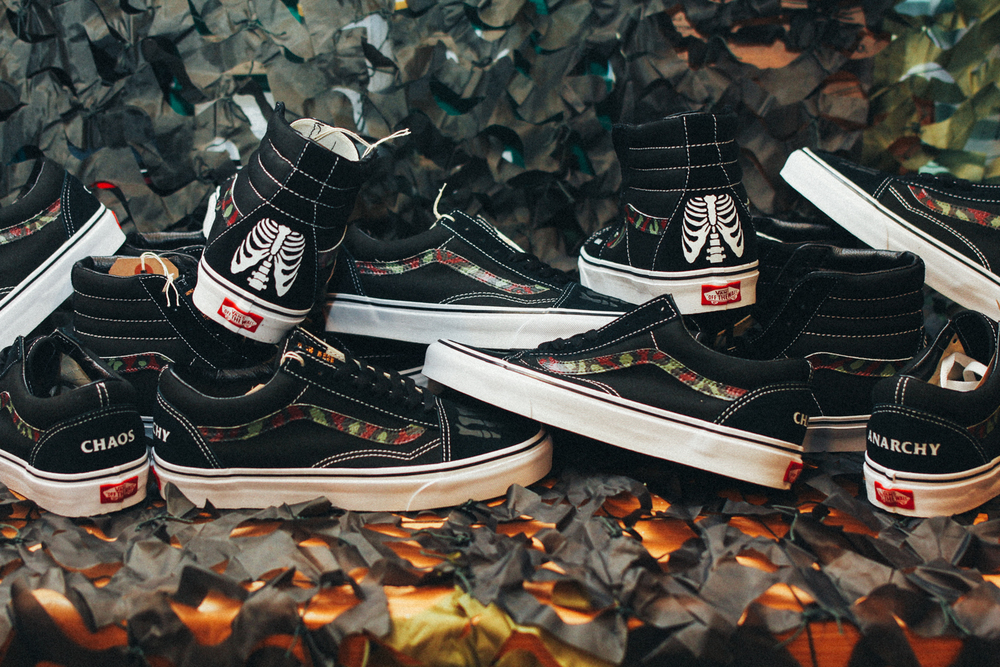 sbtg 手工定制 vans