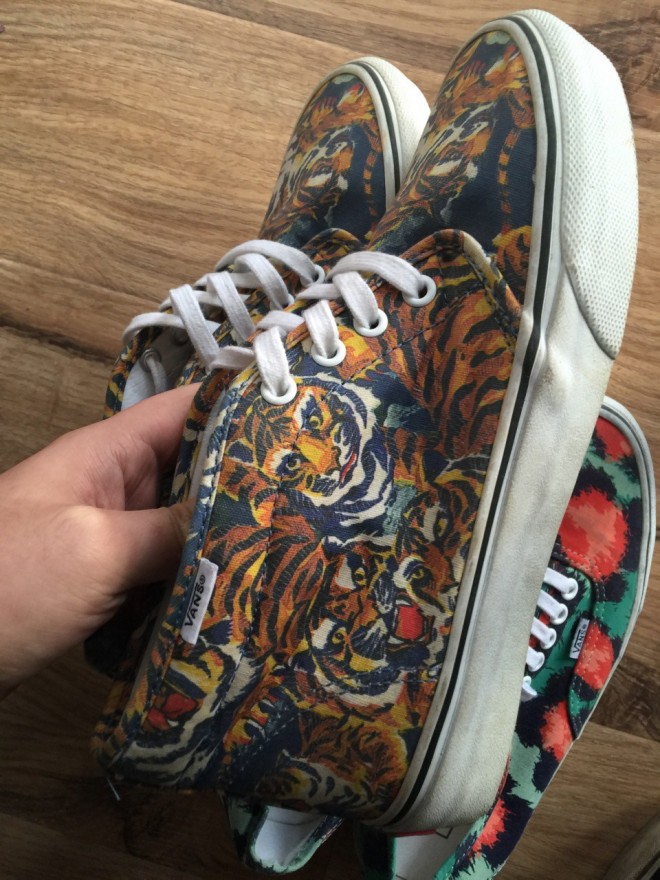 【上手玩】我的 KENZO 情结:KENZO x Vans 联名老鞋-Vans爱好者