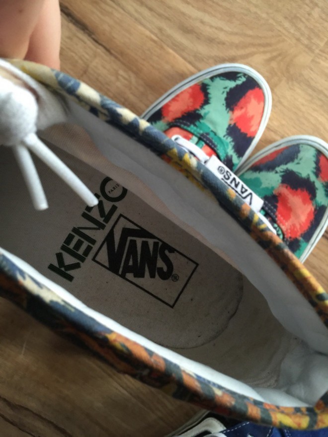 【上手玩】我的 KENZO 情结:KENZO x Vans 联名老鞋-Vans爱好者