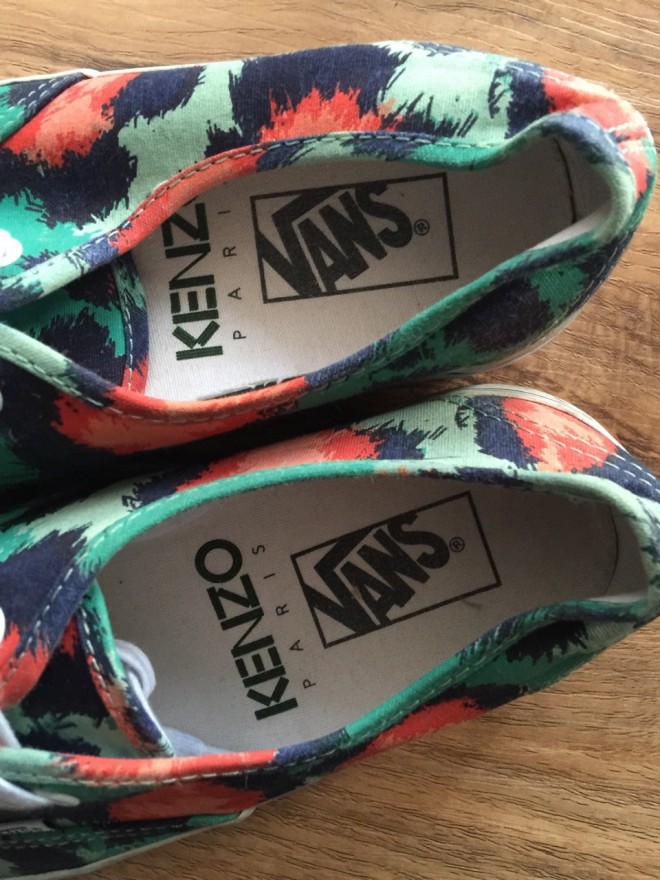 【上手玩】我的 KENZO 情结:KENZO x Vans 联名老鞋-Vans爱好者