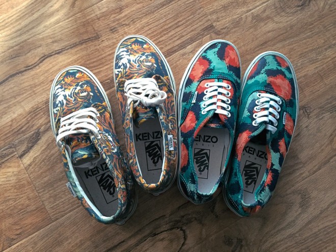 【上手玩】我的 KENZO 情结:KENZO x Vans 联名老鞋-Vans爱好者