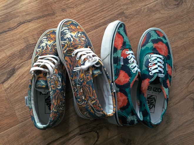 【上手玩】我的 KENZO 情结:KENZO x Vans 联名老鞋-Vans爱好者