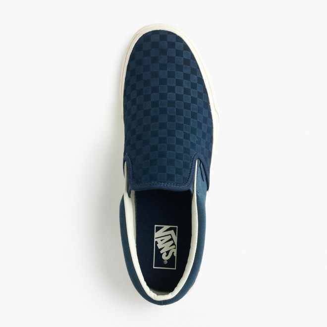 J.Crew x Vans Slip-On 2016 春季联名鞋款-Vans爱好者