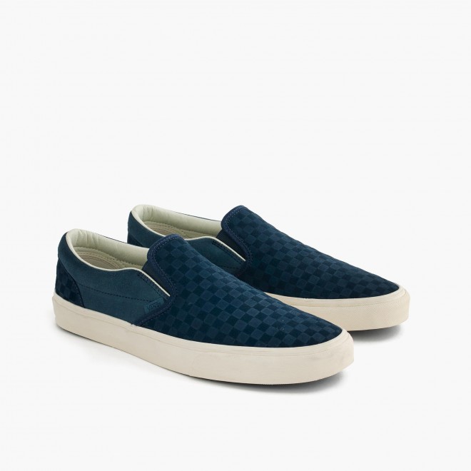 J.Crew x Vans Slip-On 2016 春季联名鞋款-Vans爱好者