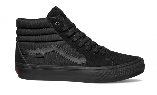 二月新品!Vans Pro Skate 全黑经典款系列-Vans爱好者