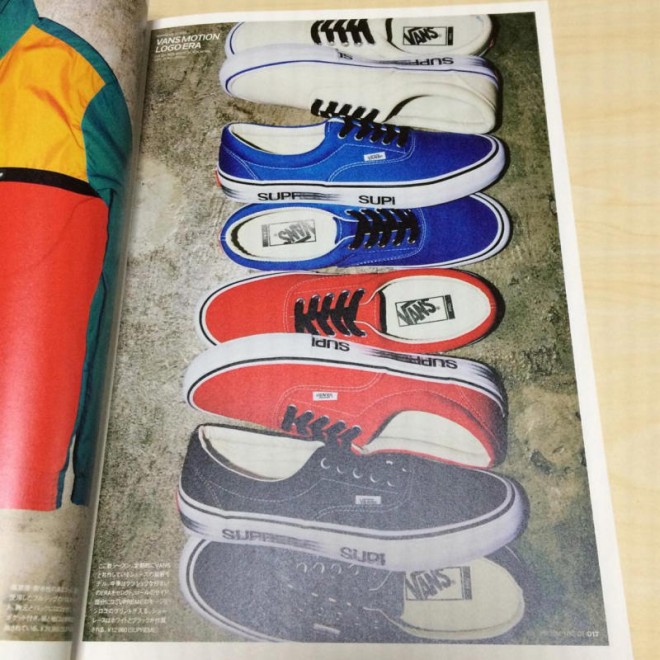 Supreme x Vans Era 全新联名预览-Vans爱好者