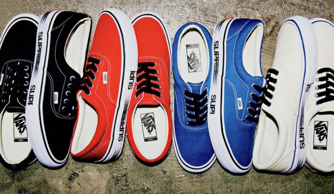 Supreme x Vans Era 全新联名预览-Vans爱好者