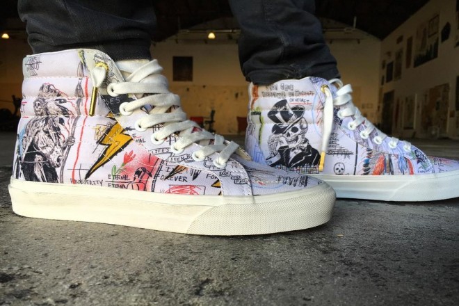 Wes Lang x Vans Sk8-Hi 联名鞋款预览-Vans爱好者