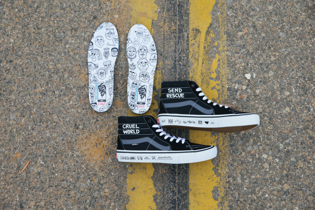 Cult Crew x Vans Sk8-Hi Pro 2018 联名系列-Vans爱好者