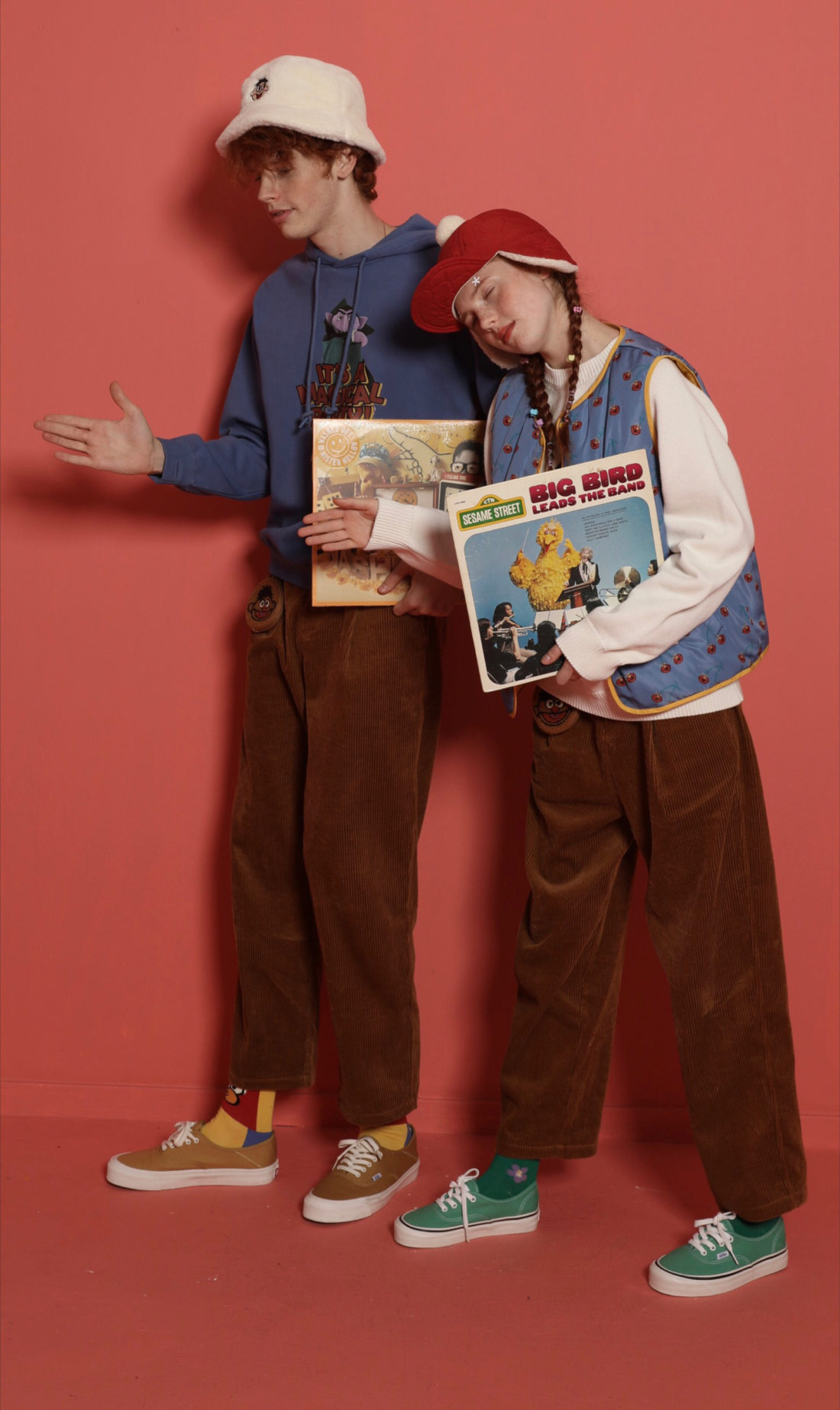 用 Authentic 演绎可爱童真,塔卡沙 TYAKASHA x 芝麻街 Lookbook-Vans爱好者