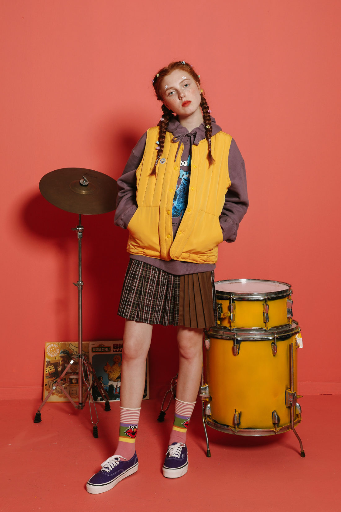 用 Authentic 演绎可爱童真,塔卡沙 TYAKASHA x 芝麻街 Lookbook-Vans爱好者