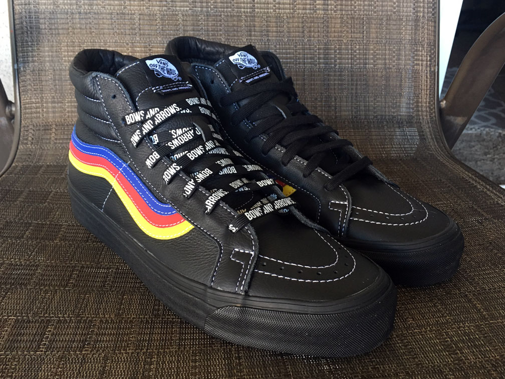 上手玩 | Bows and Arrows x Vans Vault 提前开箱上脚-Vans爱好者