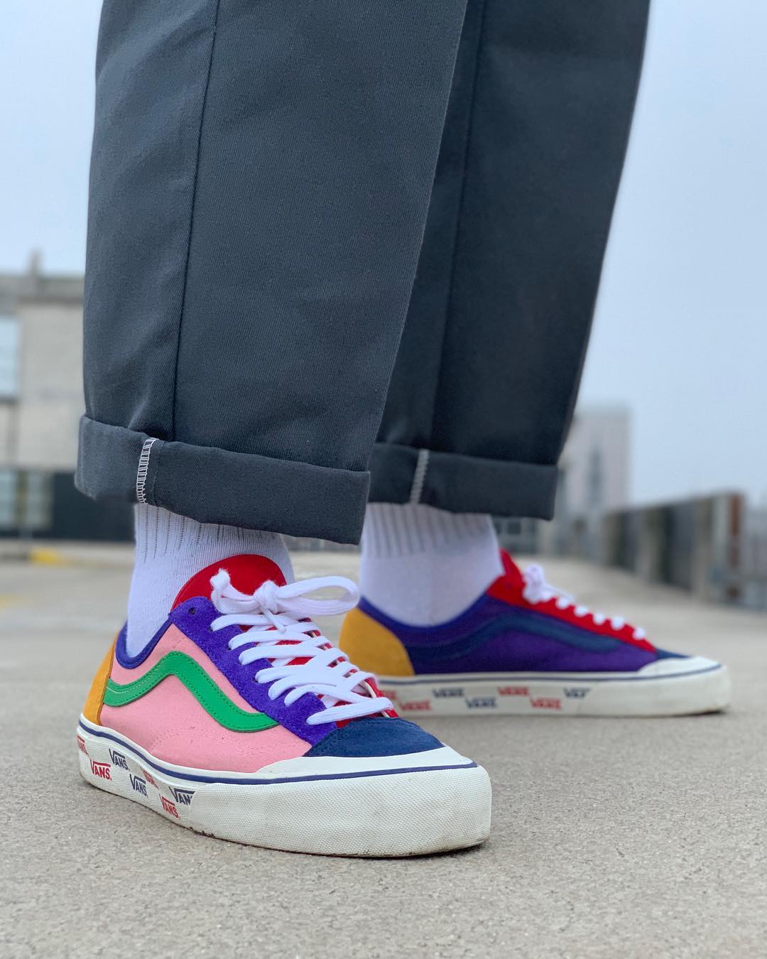 上脚照 WDYWT | 春节前一大波 Vans 上脚,每一双都让你眼前一亮!-Vans爱好者