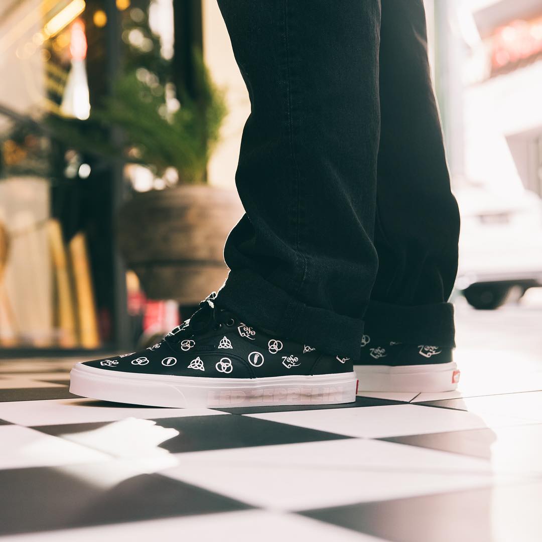 详览 | 齐柏林飞艇乐队 Led Zeppelin x Vans 联名系列-Vans爱好者