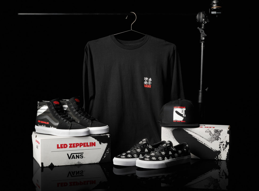 齐柏林飞艇乐队 Led Zeppelin x Vans 50 周年纪念联名-Vans爱好者