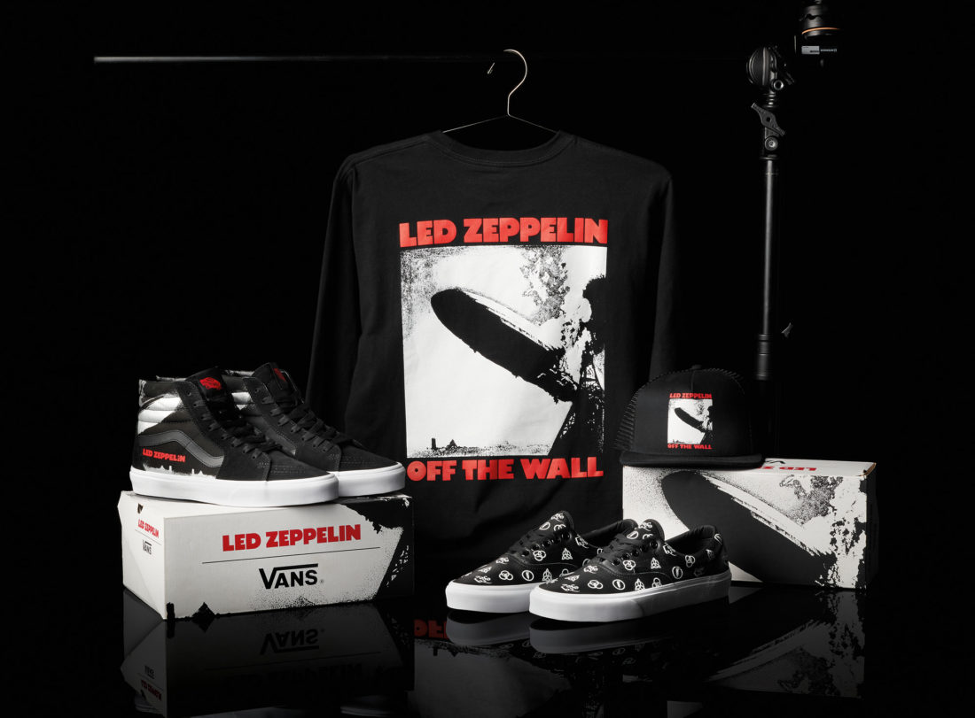 齐柏林飞艇乐队 Led Zeppelin x Vans 50 周年纪念联名-Vans爱好者