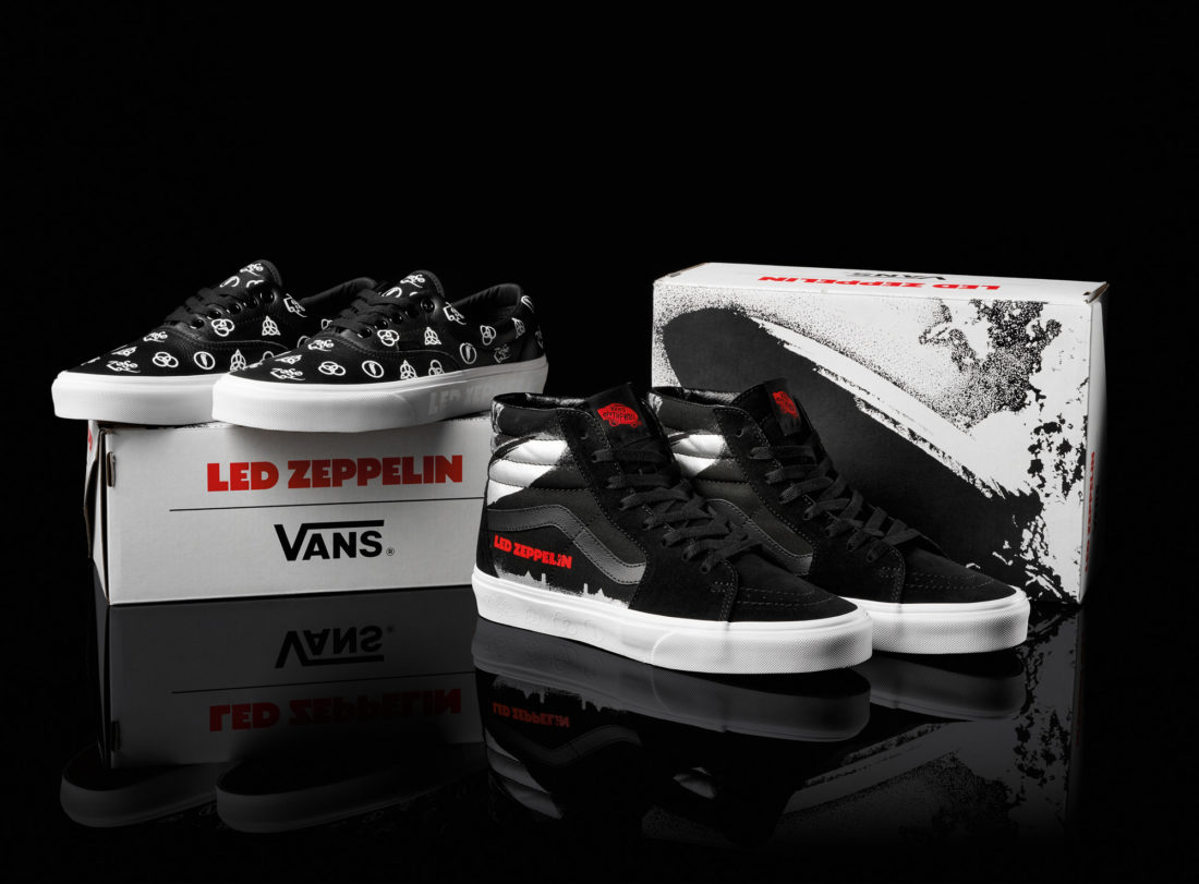 齐柏林飞艇乐队 Led Zeppelin x Vans 50 周年纪念联名-Vans爱好者