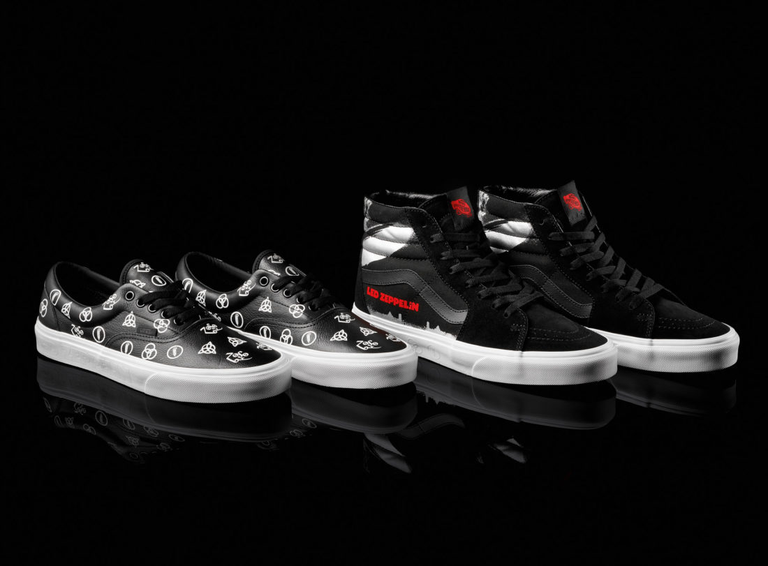 齐柏林飞艇乐队 Led Zeppelin x Vans 50 周年纪念联名-Vans爱好者