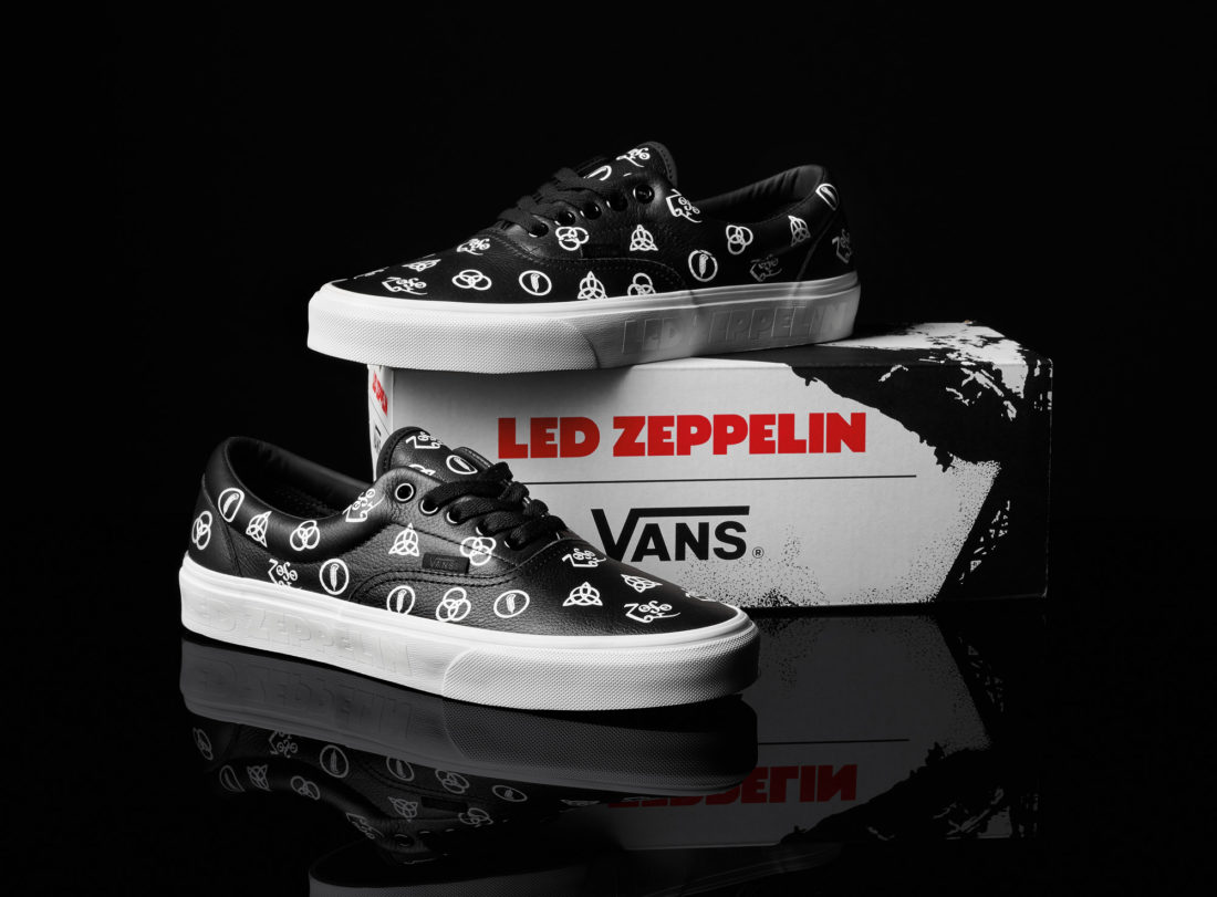齐柏林飞艇乐队 Led Zeppelin x Vans 50 周年纪念联名-Vans爱好者