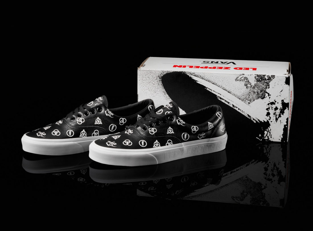 齐柏林飞艇乐队 Led Zeppelin x Vans 50 周年纪念联名-Vans爱好者