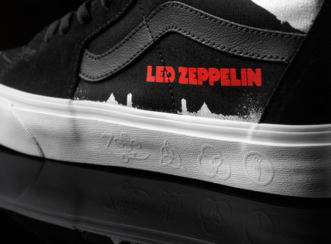 齐柏林飞艇乐队 Led Zeppelin x Vans 50 周年纪念联名-Vans爱好者