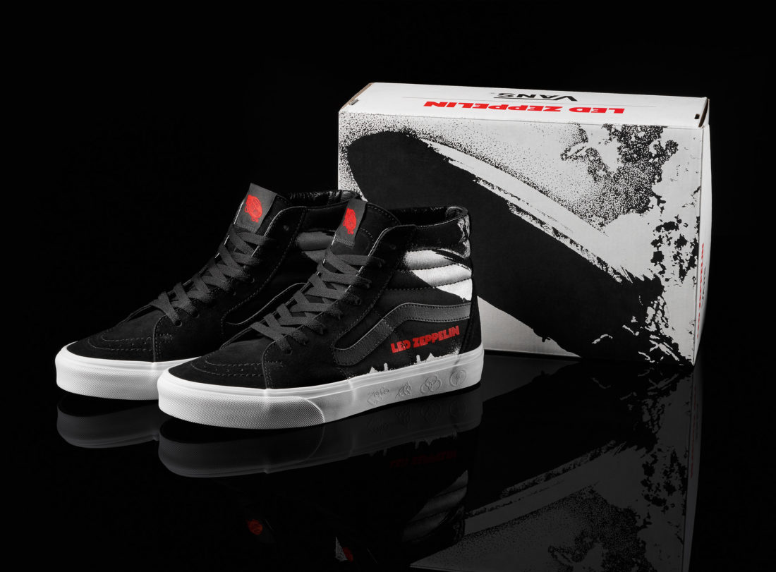 齐柏林飞艇乐队 Led Zeppelin x Vans 50 周年纪念联名-Vans爱好者