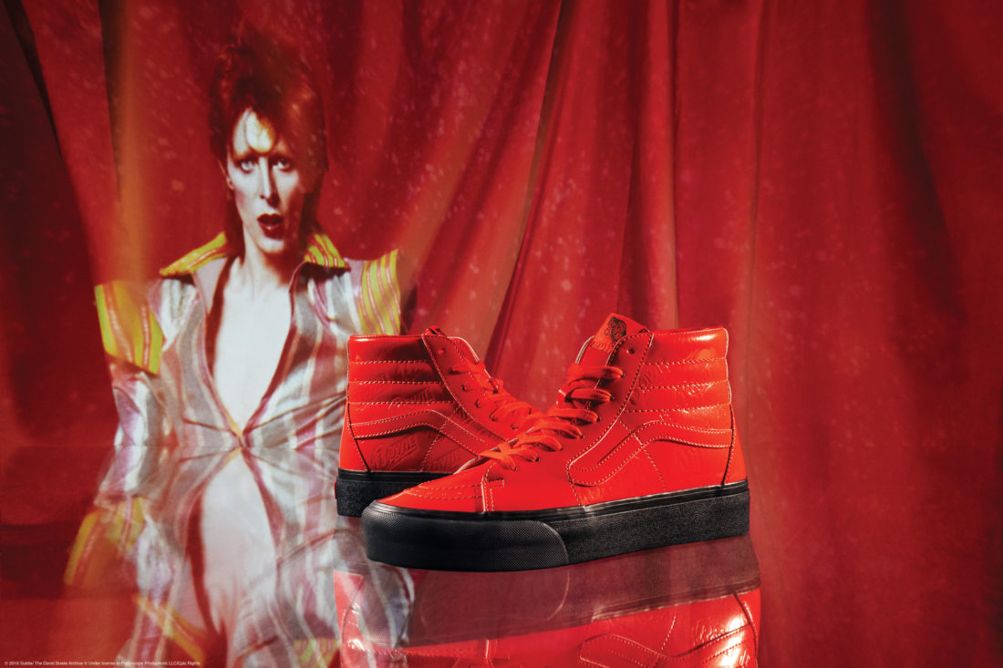大卫·鲍伊 David Bowie x Vans 联名系列-Vans爱好者