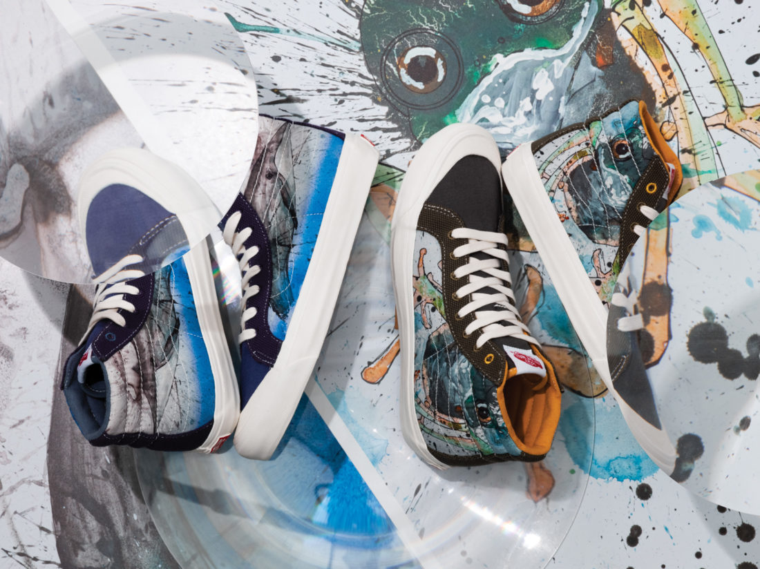 Ralph Steadman x Vans Vault 联名系列-Vans爱好者