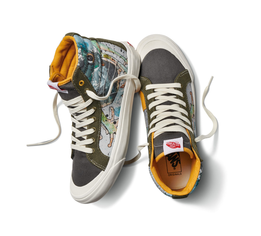 Ralph Steadman x Vans Vault 联名系列-Vans爱好者