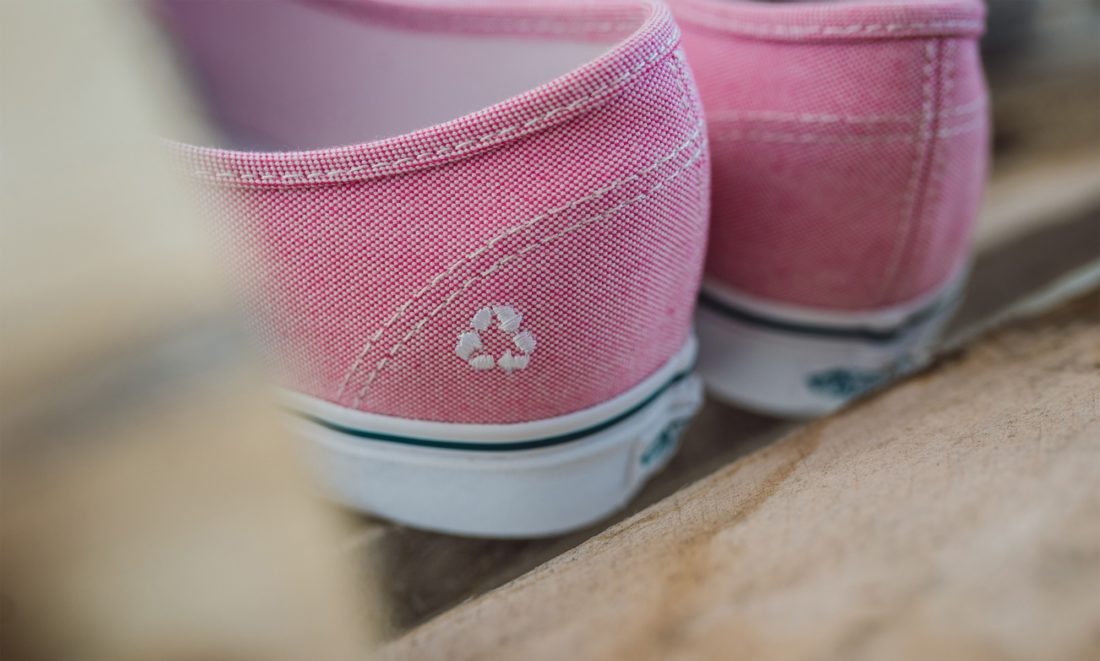 可回收材料制鞋,Vans Authentic