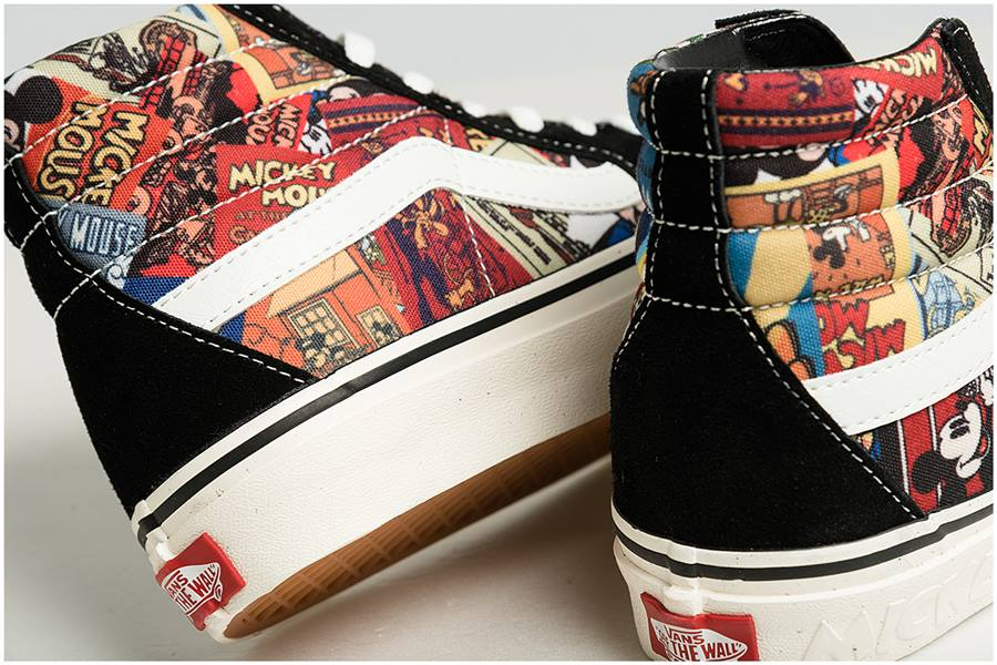 亚洲限定,Mickey Mouse x Vans Japan 米老鼠 90 周年纪念联名系列-Vans爱好者