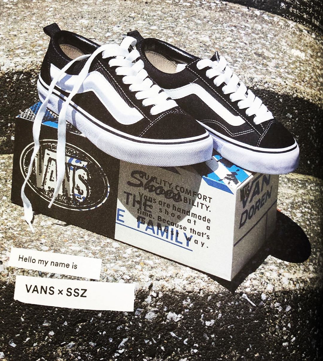 谍照曝光,SSZ x Vans 全新联名-Vans爱好者