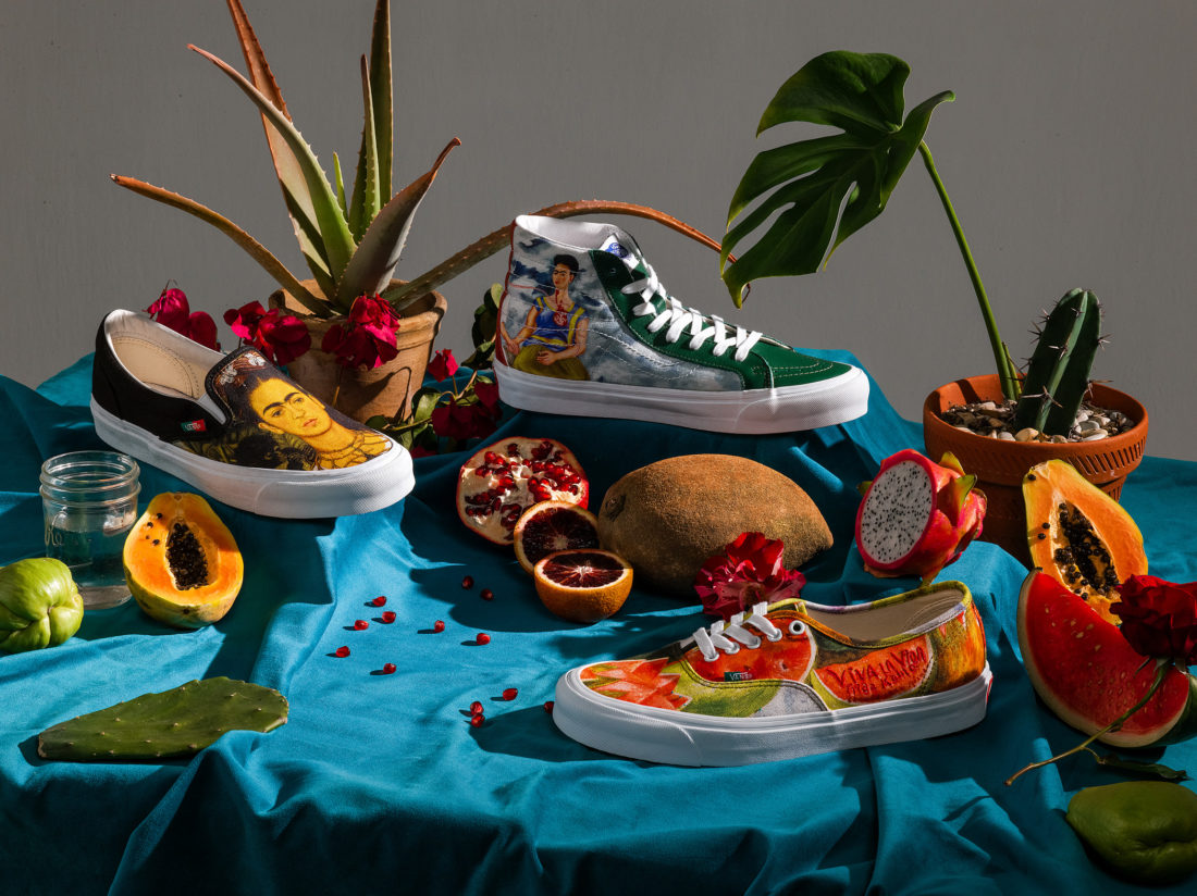 墨西哥画家 Frida Kahlo x Vans Vault 2019 联名系列-Vans爱好者